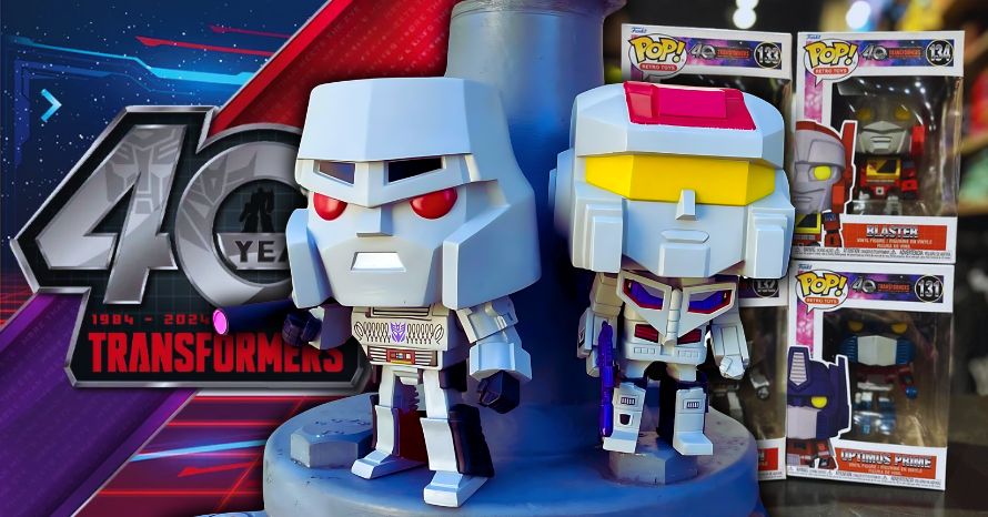 Coleção Funko Pop de 40 Anos de TRANSFORMERS!