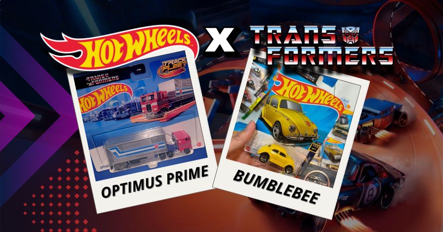 Hot Wheels x Transformers: Primeiras imagens da nova linha