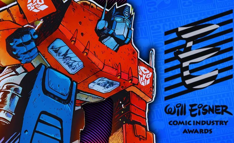 Transformers da Skybound é indicado ao Eisner Award 2024!