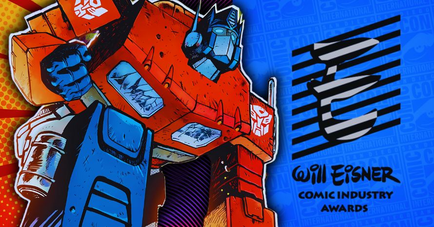 Transformers da Skybound é indicado ao Eisner Award 2024!