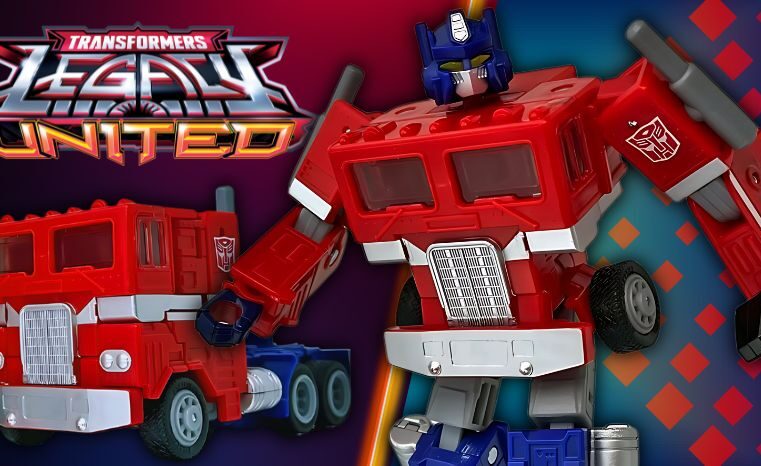 Optimus Prime G1 Deluxe Class da Legacy United é revelado!