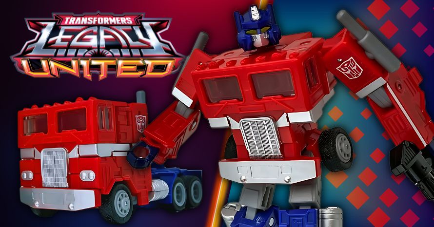 Optimus Prime G1 Deluxe Class da Legacy United é revelado!