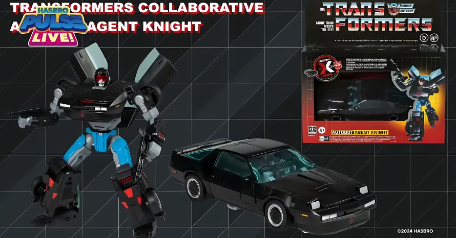 Agent Knight Transformers Collaborative x Knight Rider SDCC 2024_01