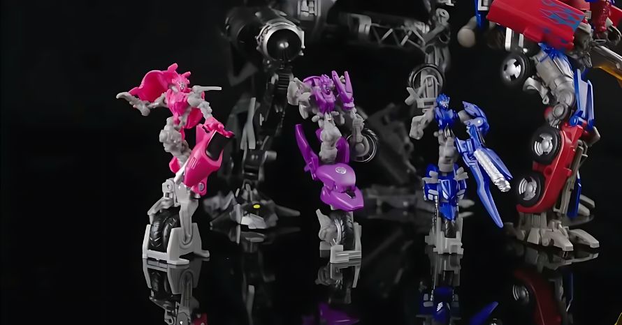 Jetfire. Optimus Prime, Chromia, Arcee e Elita-1 SDCC 2024_02