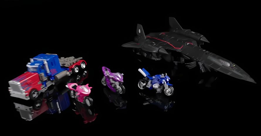 Jetfire. Optimus Prime, Chromia, Arcee e Elita-1 SDCC 2024_04