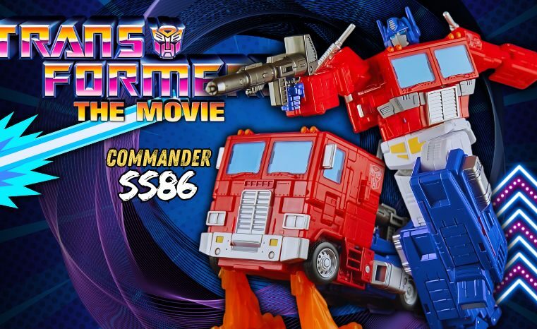 SS86 Commander Optimus Prime! Veja as primeiras imagens