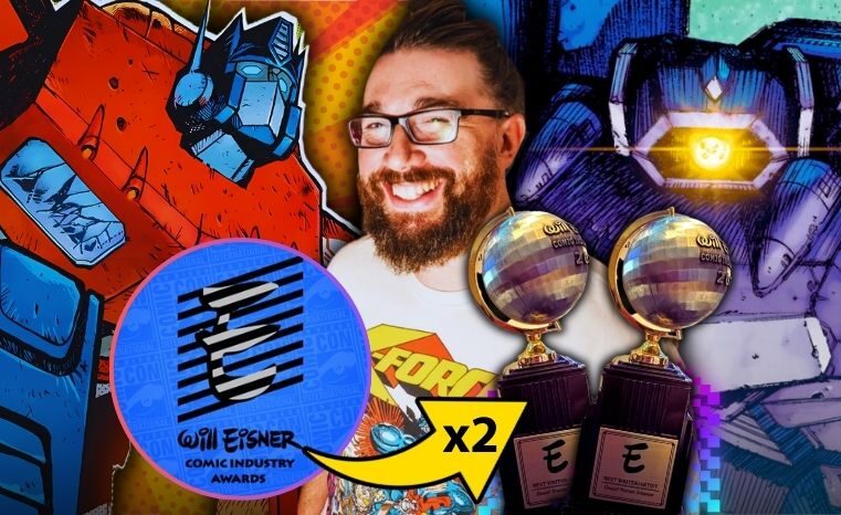 Daniel Warren Johnson vence 2 Eisner Awards com Transformers!