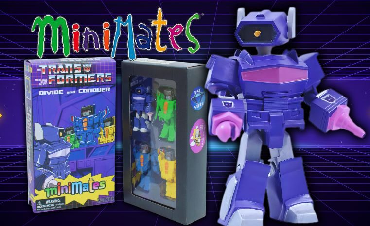 Transformers Minimates: Conjunto de VHS na SDCC 2024