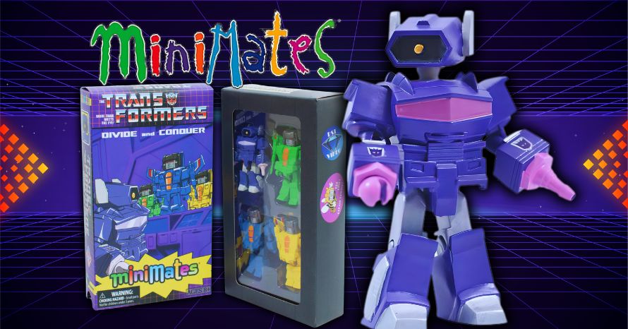 Transformers Minimates: Conjunto de VHS na SDCC 2024