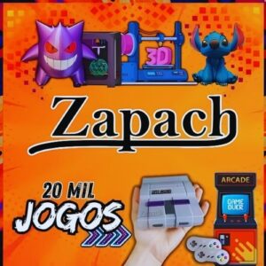 Zapach Eletrônicos Games Impressão 3D