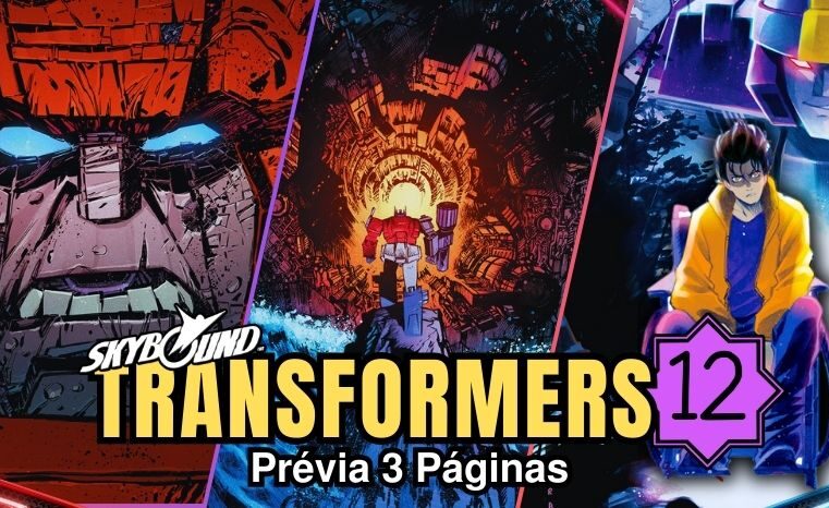Transformers #12: Confira a prévia das 3 primeiras páginas!