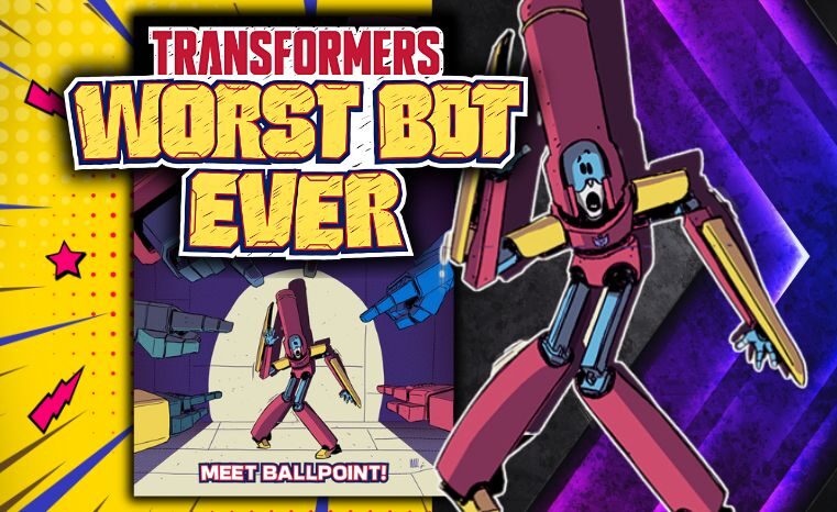Transformers: Worst Bot Ever! Nova Graphic Novel chega em 2025