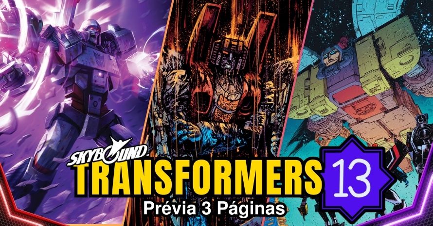 Transformers #13: Confira a prévia das 3 primeiras páginas!