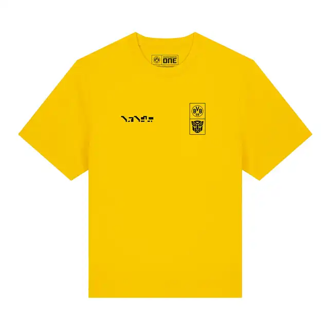 Transformers x Borussia Dortmund_t-shirt yellow