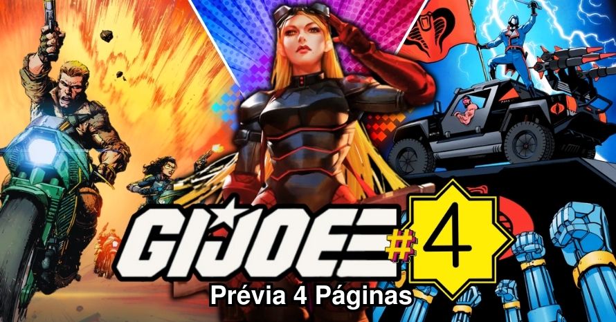G.I. JOE #4: Confira a prévia das 4 primeiras páginas!