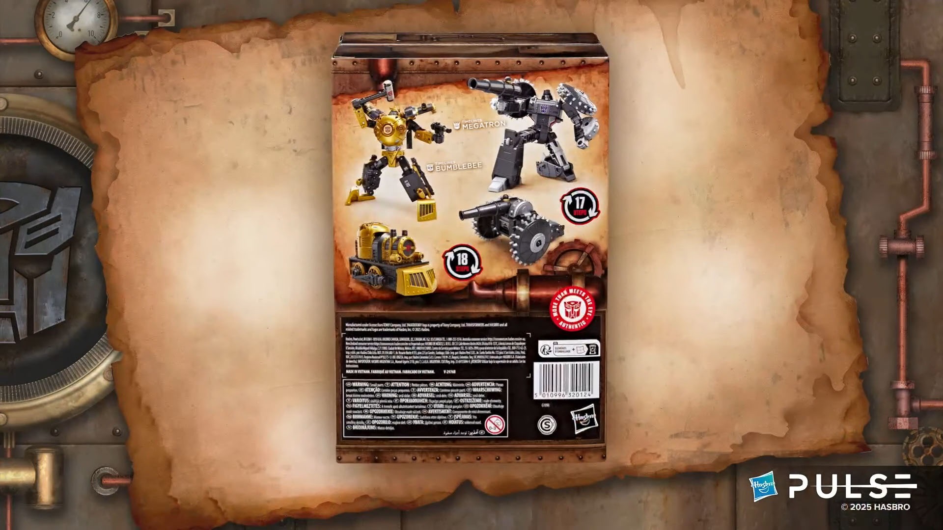 Hasbro Pulse Transformers Timelines Heart of Steel Bumblebee & Megatron 03