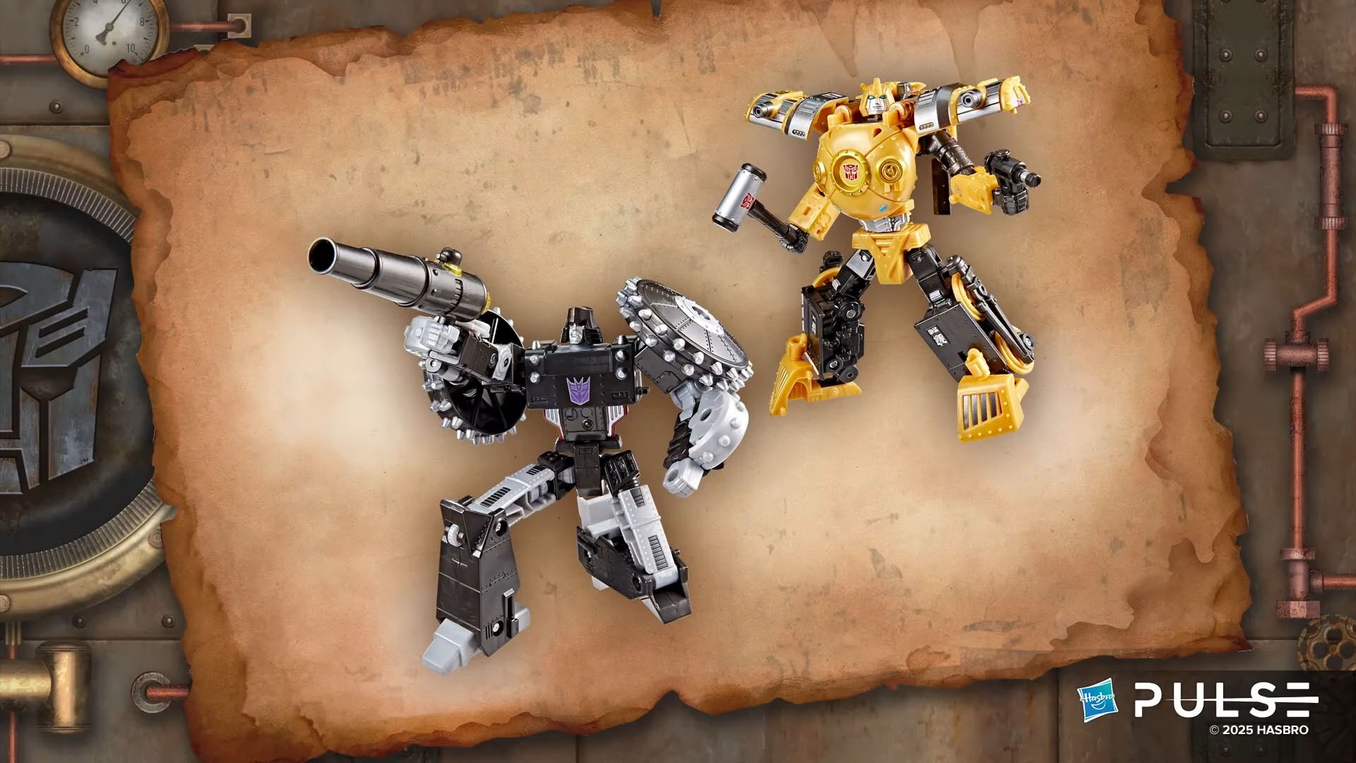 Hasbro Pulse Transformers Timelines Heart of Steel Bumblebee & Megatron 04
