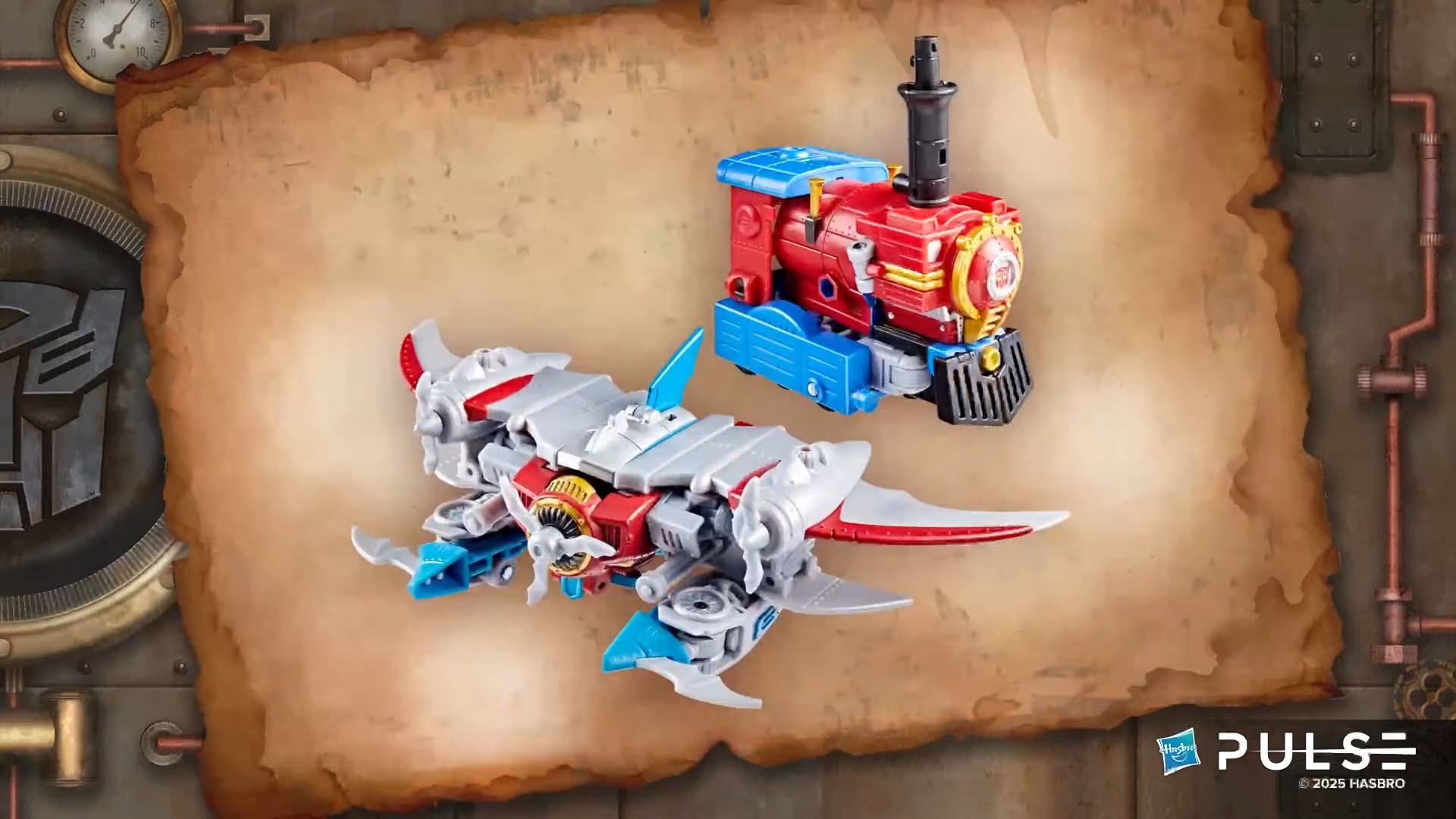 Hasbro Pulse Transformers Timelines Heart of Steel Optimus Prime & Starscream 05