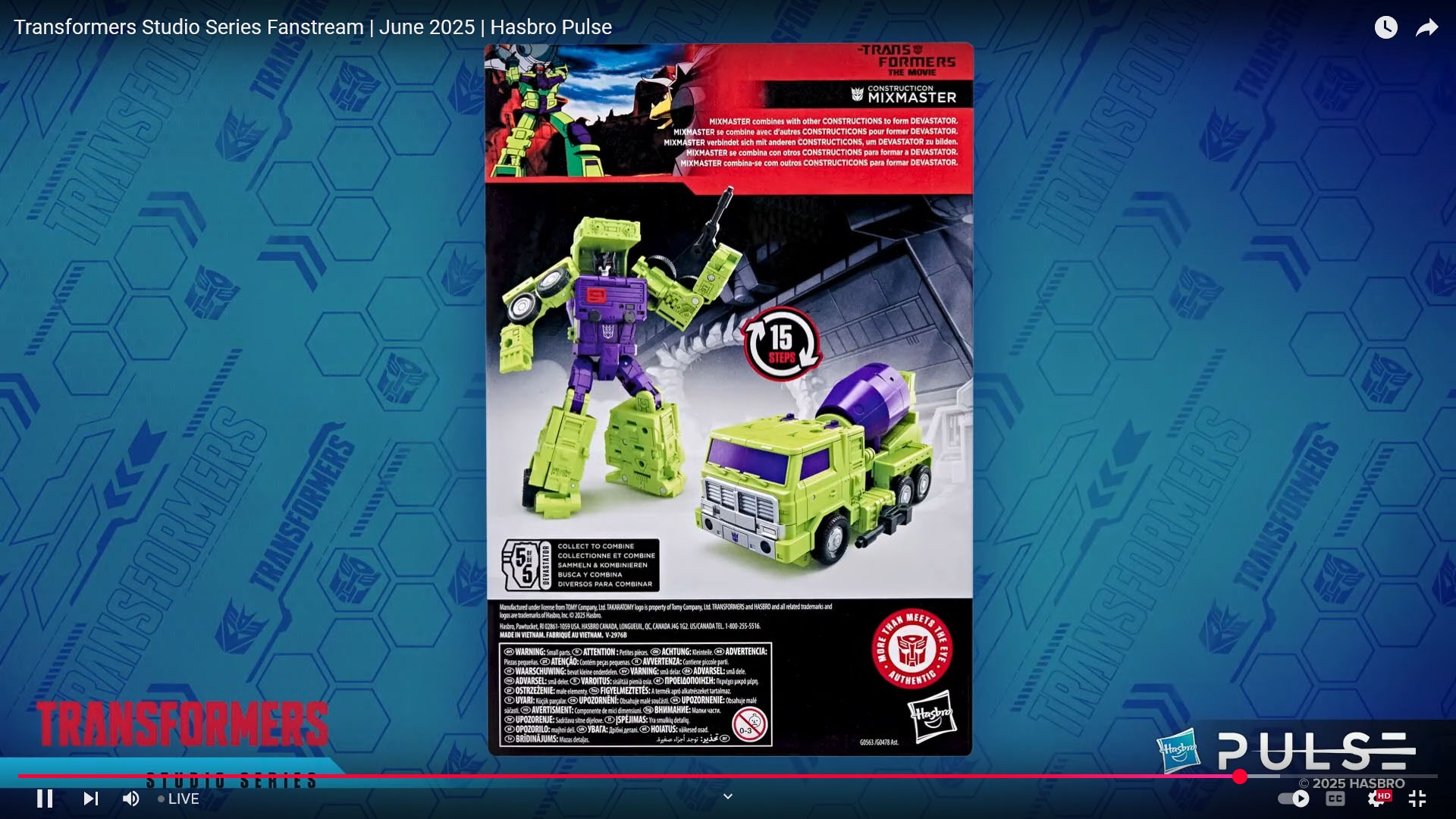 Hasbro Pulse Transformers Studio Series Mixmaster 86 04