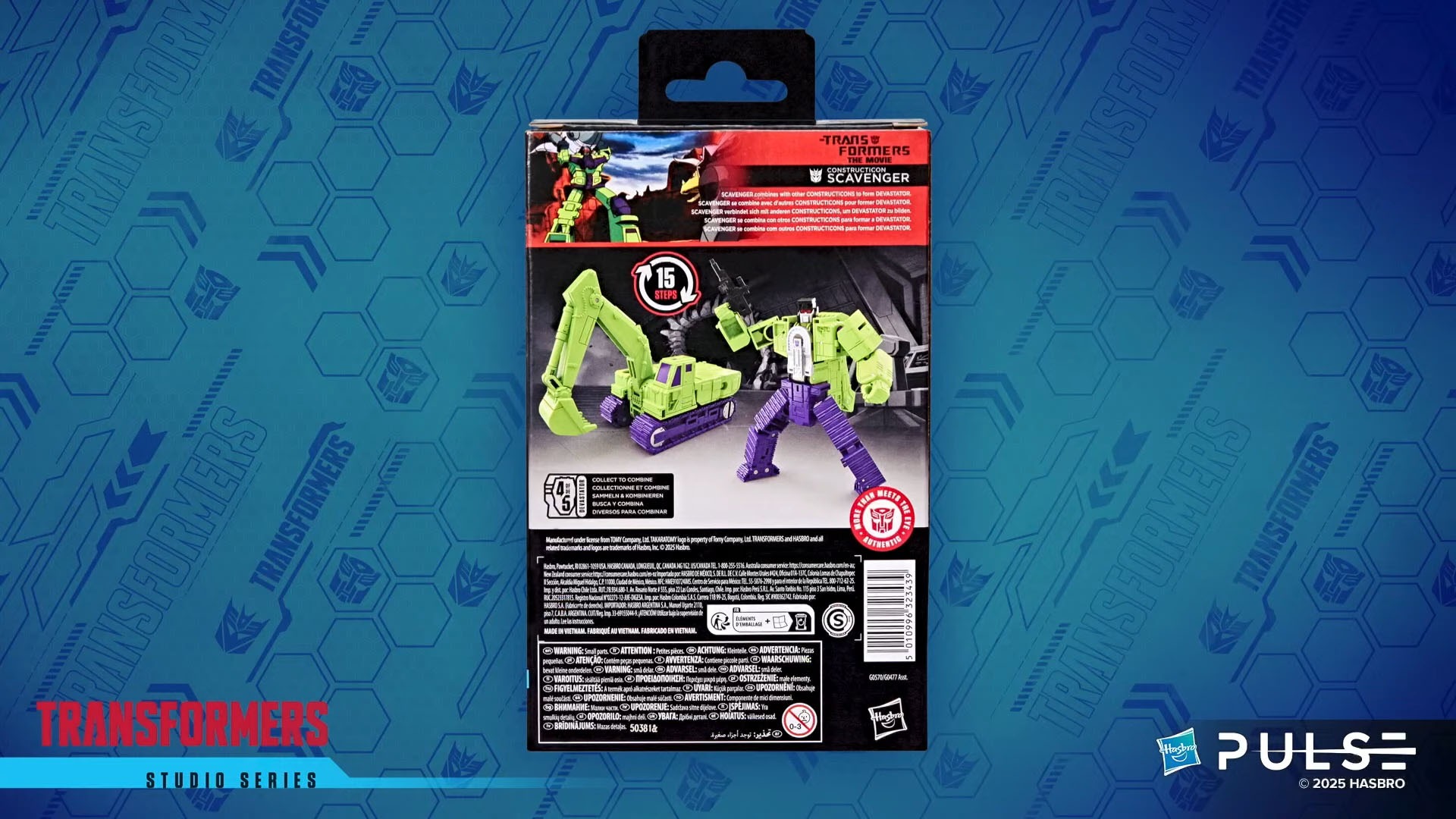 Hasbro Pulse Transformers Studio Series Scavenger 86 06