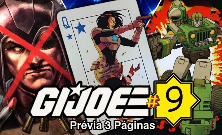 G.I. JOE #9: Confira a prévia das 3 primeiras páginas!