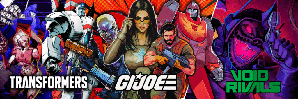 Skybound Transformers Void Rivals G.I. Joe