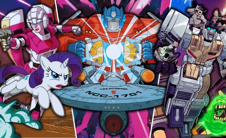 Os 5 Crossovers Mais Bizarros de Transformers (Parte 1)