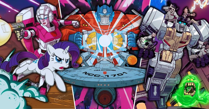 Os 5 Crossovers Mais Bizarros de Transformers (Parte 1)