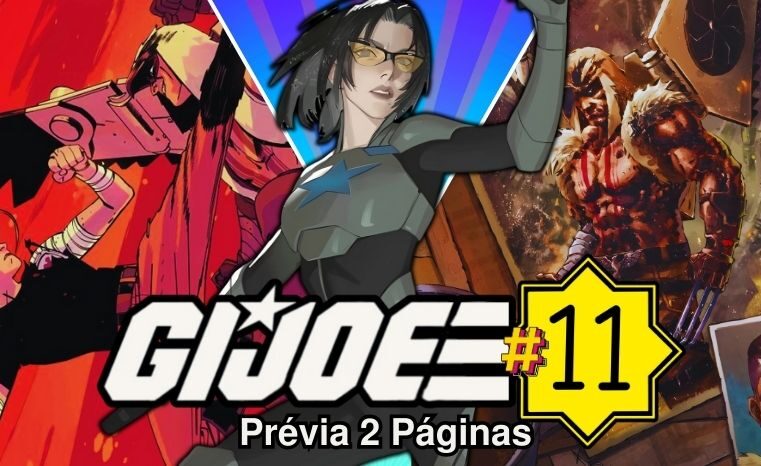 G.I. JOE #11: Confira a prévia das 2 primeiras páginas!