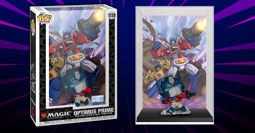 Funko Pop Transformers x Magic the Gathering Comic Cover 02