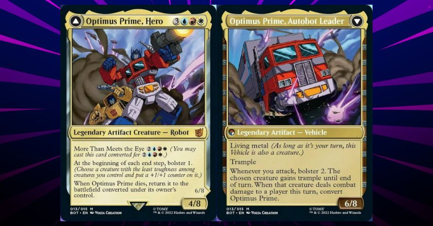Funko Pop Transformers x Magic the Gathering Comic Cover