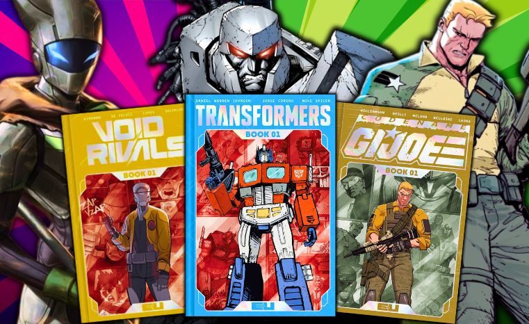 Quadrinhos do Energon Universe em Promoção na Amazon!