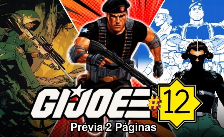 G.I. JOE #12: Confira a prévia das 2 primeiras páginas!