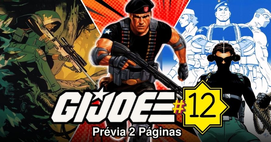 G.I. JOE #12: Confira a prévia das 2 primeiras páginas!