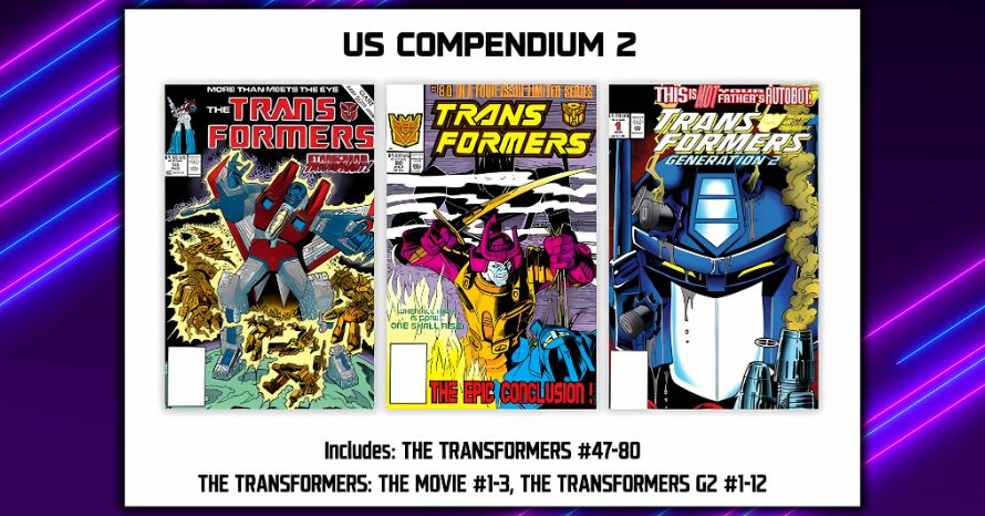Skybound The Transformers Compendium Vol.2 Includes