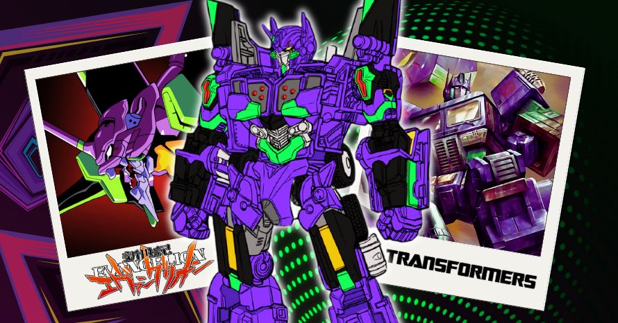 Transformers x Evangelion: Confira a Primeira Imagem Promocional