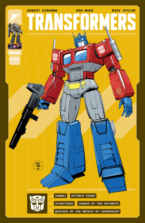 Skybound Transformers #26 Cover E Dan Mora