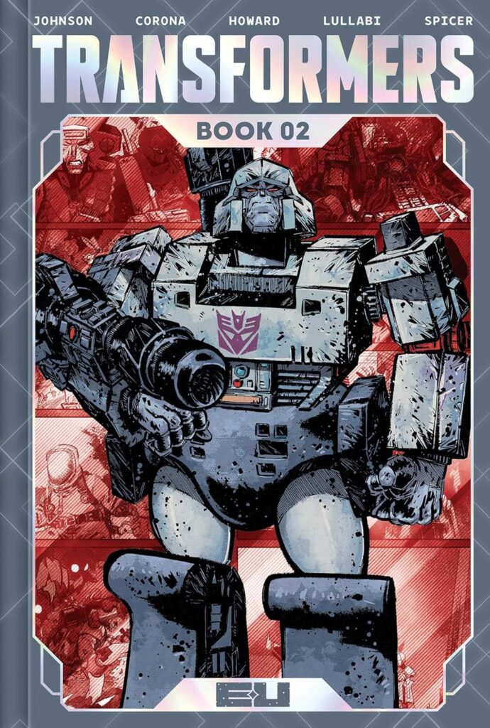 Skybound Transformers Deluxe Edition Book 2 Cover Megatron
