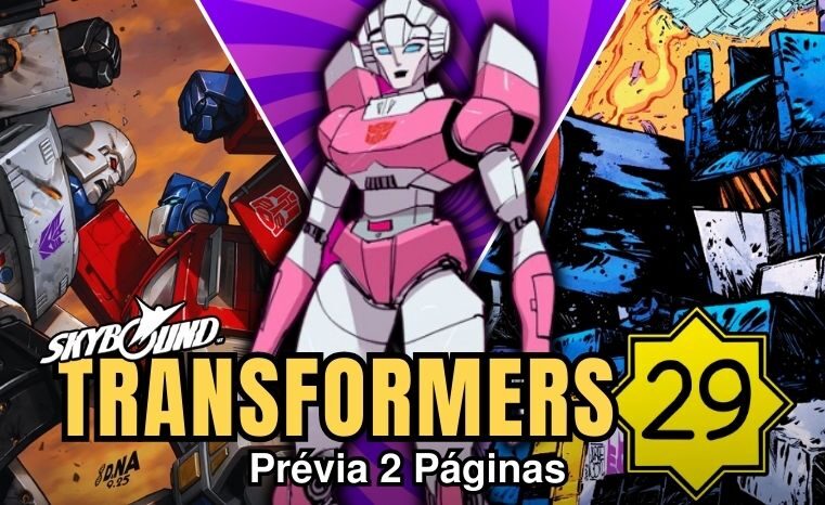 Transformers #29: Confira a prévia das 2 primeiras páginas!